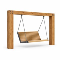 Качели для взрослых с подвесной скамьёй (3,1 × 0,9 × 2,4 м)