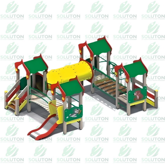 Детский игровой комплекс (5,770 м х3,260 м х 2,700 м)